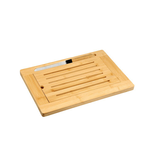 (5 kpl) Leipäleikkuulauta veitsineen – 420 x 280 x 20 mm