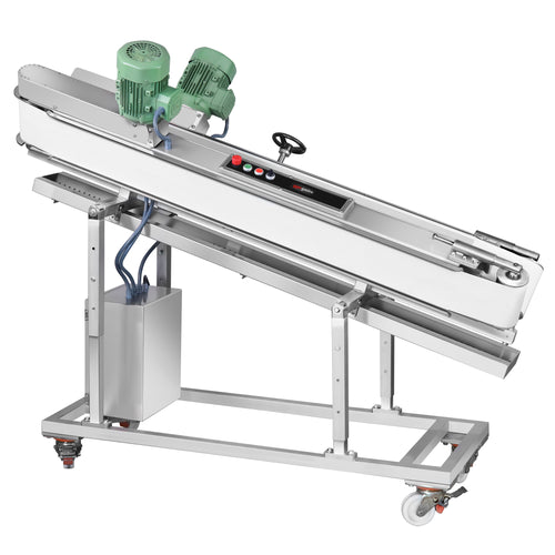 Taikinan pyöristäjä - pizza- ja leipätaikinalle - 1,1 kW - Painoalue: ~100–2 000 g - Taikinakapasiteetti: 310 g - 600x2050 mm - max. 3 000 kpl/h