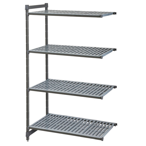 CAMBRO | Camshelving® - Basics Plus - Lisähyllykkö - 1175mm - 4 lovitettua hyllylevyä