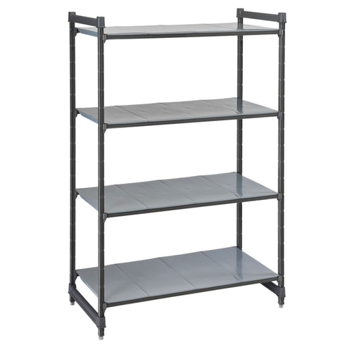 CAMBRO | Camshelfing® - Basics Plus - Perushyllystö - 1525mm - 4 suljettua hyllyä.