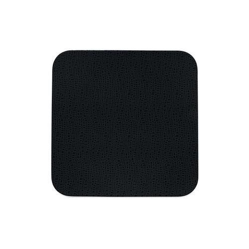 (6 kpl) SELTMANN WEIDEN – Coup-tarjotin - matala kulmikas - 220x220mm – Musta