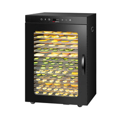 Ruokakuivuri PREMIUM - 16 kuivaustasoa - ruostumaton teräs - 1,5 kW