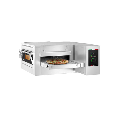 Commercial Electric Conveyor Pizza Oven - 1400x2000mm (55.1"x78.7") - Touchscreen Controls - Belt width: 650mm (25.6") - for Ø 30cm (11.8") pizza