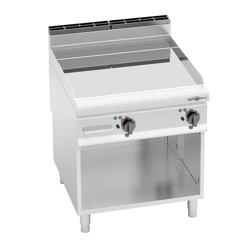 Sähköpaistotaso - kovakromattu paistopinta - 11,4 kW - sileä - Paistopinta-ala: 396x667 mm - sis. jalustan