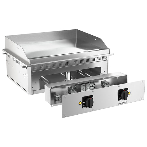 Sähköpaistotaso - 9,0 kW - sileä - Paistopinta-ala: 744x484 mm