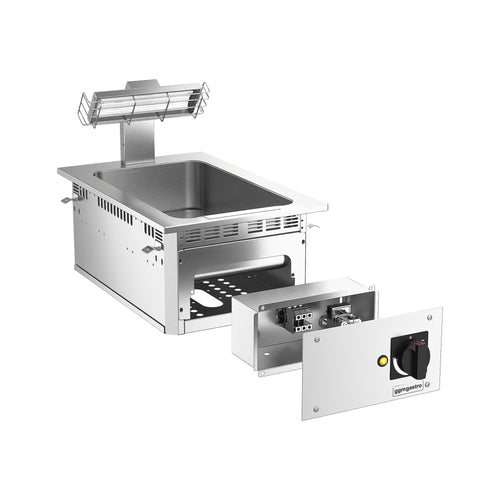 Sähkö Ranskalaisten lämmitin - 1 kW - 1x GN 1/1