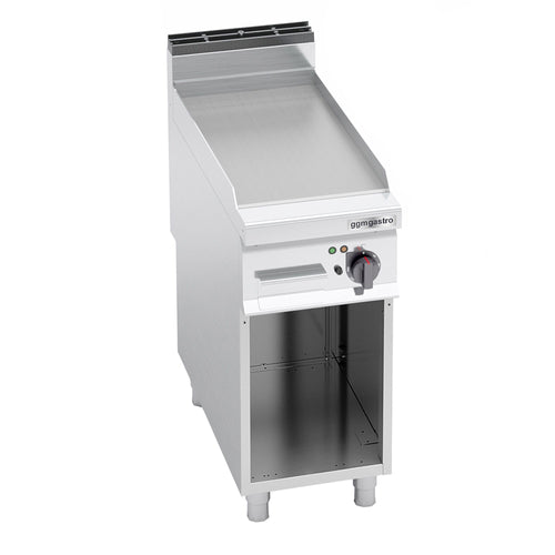 Sähköpaistotaso - 5,7 kW - sileä - Paistopinta-ala: 396x667 mm - sis. jalustan