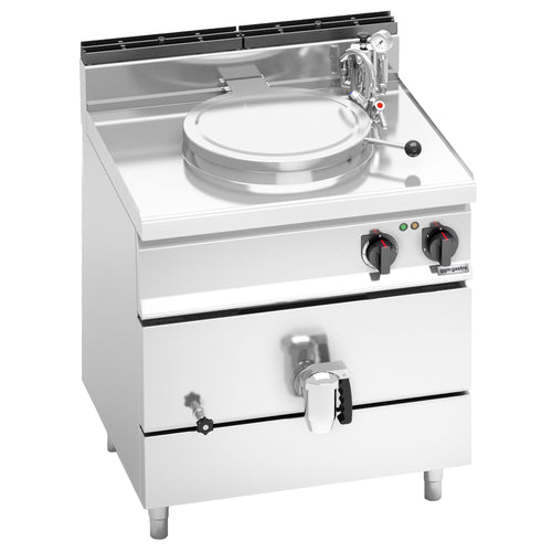 Sähkö keittopata - 55 l - 9,0 kW - Epäsuora lämmitys - vesiliitännällä