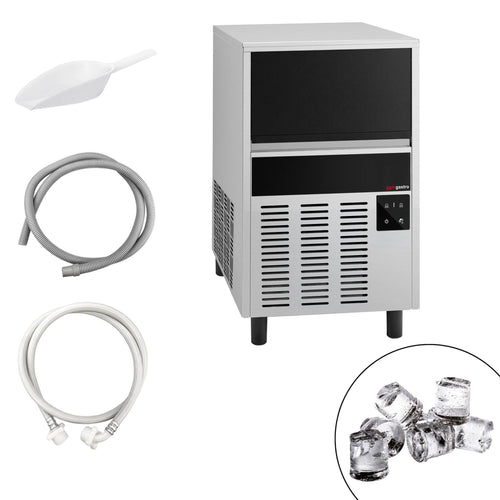 Commercial Ice Machine - Bullet - 22kg/24h - with Storage Bin
