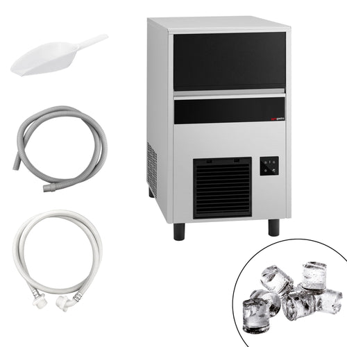 Commercial Ice Machine - Bullet - 47 kg/24 h - with Drain Pump