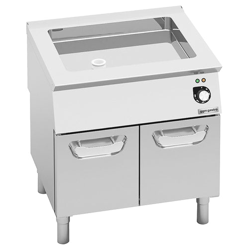 Sähkökäyttöinen paistinpata - 800 mm - 24,0 l - 9,6 kW - 1 kiinteä grillialuetta