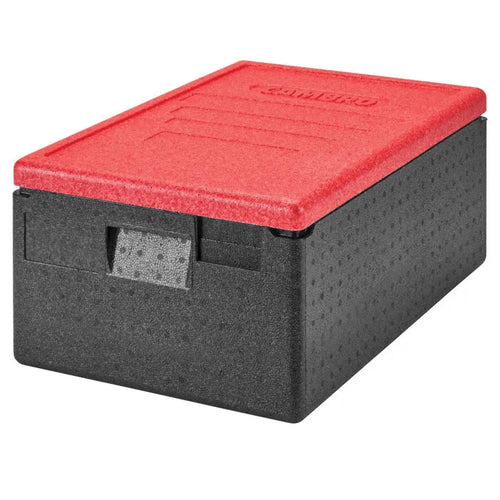 CAMBRO | CAM GOBOX® - Toploader - GN 1/1 - musta - punainen kansi
