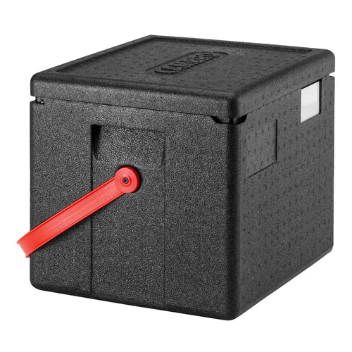 CAMBRO | CAM GOBOX® - Puoliksi päältätäytettävä pizzalaatikko - GN 1/1 - punainen kantohihna
