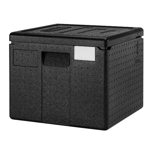 CAMBRO | CAM GOBOX® Päältätäytettävä pizzalaatikko - 6 pizzalle - musta