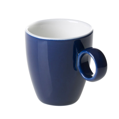 (6 kpl) Bart Colour Cafe - Espressokuppi - 65 ml - Sininen - jossa pinottava muoto