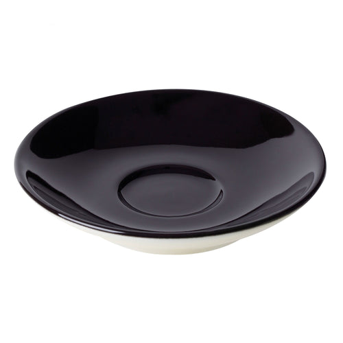 (6 pcs) BART COLOUR CAFE - Espresso saucers - Ø110mm - Black