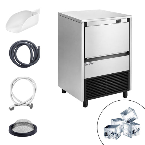 Commercial Ice Machine - Cube - 76 kg/24 h
