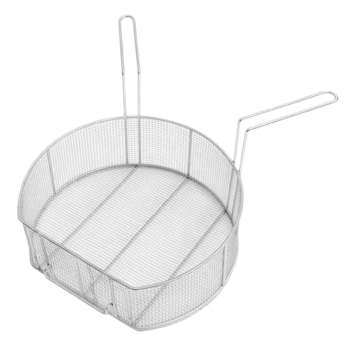 GN-astia - 21 l; 410x340x100 mm - ruostumaton teräs; 2 kahvaa - yhteensopiva: Fischfritteuse EFFK600-E