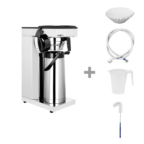 Suodatin kahvinkeitin - 2,2 L - 2,2 kW - termokinetiikalla - sis. pumppu termoskannun