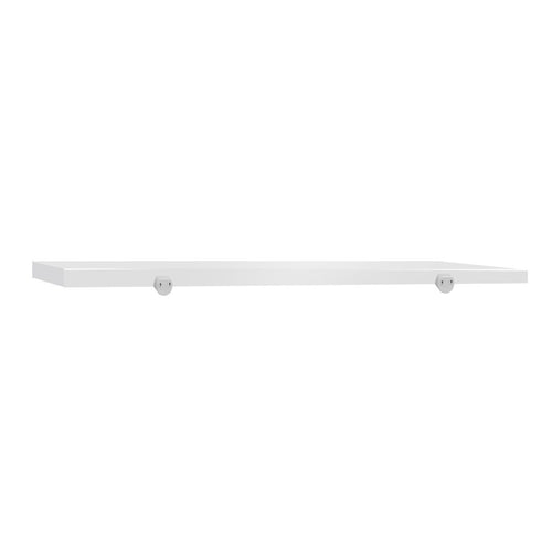 Työtason leikkuulevy - 2000x700 mm - Paksuus: 40 mm - HACCP-yhteensopiva - Polyeteeni (PE500) - Valkoinen - Työtason reunastopparilla