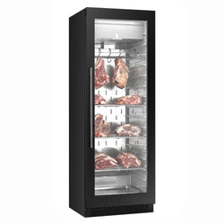 Dry Ageing Fridge - 595x710mm - with 1 glass door - Black