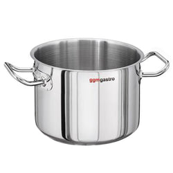 Induktiokattila - Ruostumaton teräs - 35,0 l - Ø 450 mm - Korkeus: 220 mm - kolmikerrospohja; sopii induktiolle; sopii kaasulle; sopii keraamiselle liedelle; sopii sähkölevylle; konepesun kestävä
