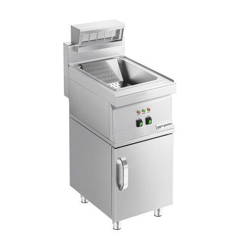 Electric Chip Scuttle - 1.17kW - 1x GN 1/2 - with base cupboard - 1 Door