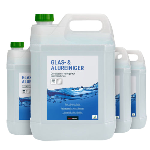 (4 pcs) Aluminium-Safe Dishwasher Detergent - 5L - Concentrate - For all water hardness - Suitable for cabinet machines - Eco
