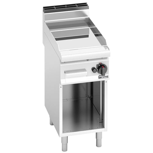 Kaasupaistotaso - 6,9 kW - sileä - Paistopinta-ala: 395x500 mm - sis. jalustan