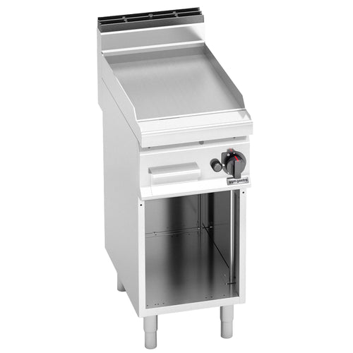 Kaasupaistotaso - 6,9 kW - sileä - Paistopinta-ala: 395x500 mm - sis. jalustan