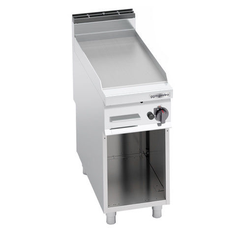 Kaasupaistotaso - 10 kW - sileä - Paistopinta-ala: 396x667 mm - sis. jalustan