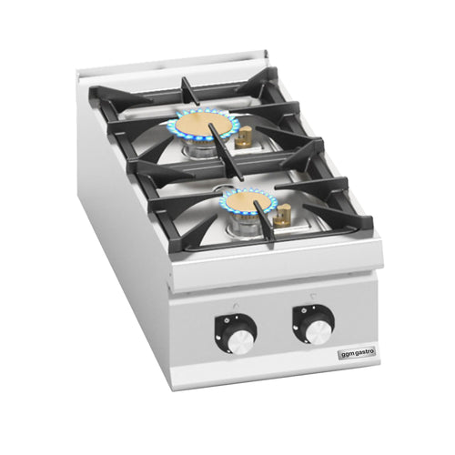 Kaasuliesi Paolo 900 ‑sarja - 400x900x327 mm - 16 kW - 2 poltinta - pöytämalli