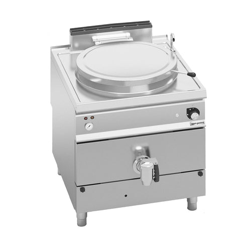 Kaasu keittopata - 150 l - 20,9 kW - Epäsuora lämmitys - vesiliitännällä
