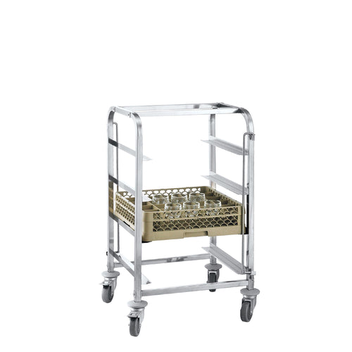Astianpesukorivaunu astianpesukoreja varten - 550 x 505 mm - 4 koria varten - Korimitat: 500x500 & 400x500 mm - 4 tasoa