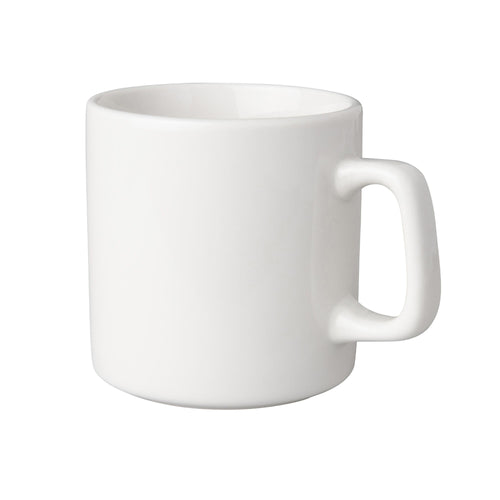 (12 kpl) Budgetline Mammoet - Kahvikuppi - 200 ml - Valkoinen
