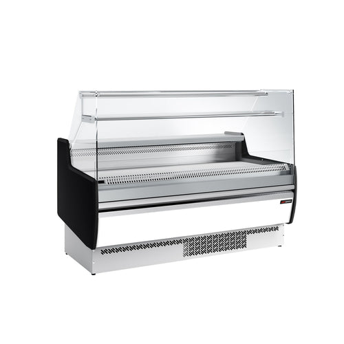 Kylmätiski - 1622x953 mm - 178 l - Väri valkoinen - 2 ovea - 1 hyllyä - etulasi Suora
