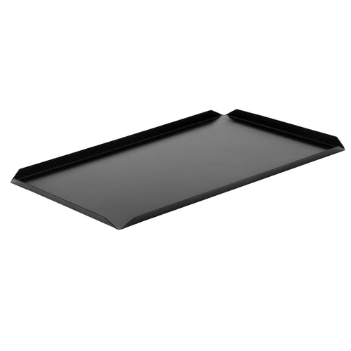 (5 pcs) Serving Platter - Aluminium - 600x100x10mm - Black