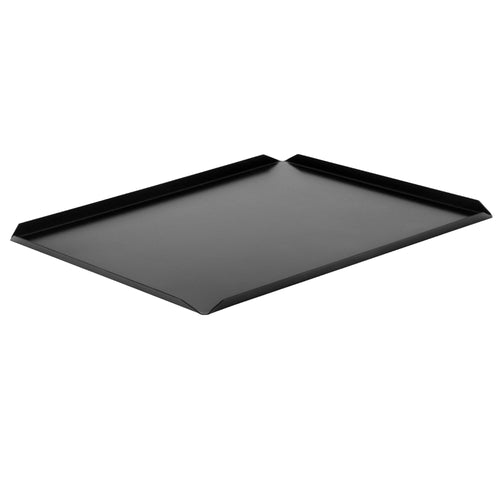 (5 pcs) Serving Platter - Aluminium - 600x400x10mm - Black