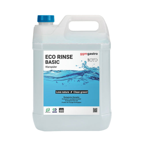 Dishwasher Rinse Aid Concentrate ECO - for rapid drying & streak‑free results - 10L - Eco-friendly & chlorine-free