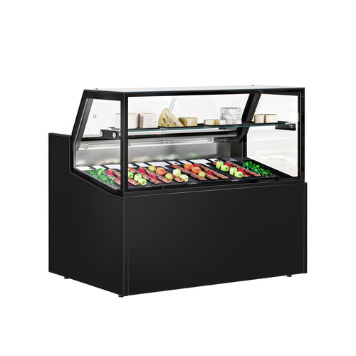 Kylmätiski - 1330x910 mm - 169 l - 1 hyllyä - Kaksoislasitus