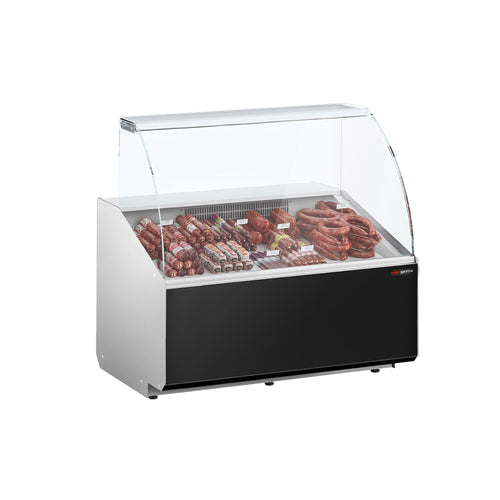 Serve Over Counter - 944mm - black front - capacity 200 litres