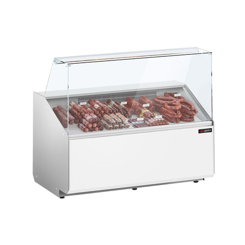 Kylmätiski - 1256x979 mm - 262 l - Väri valkoinen - 2 ovea - etulasi Suora