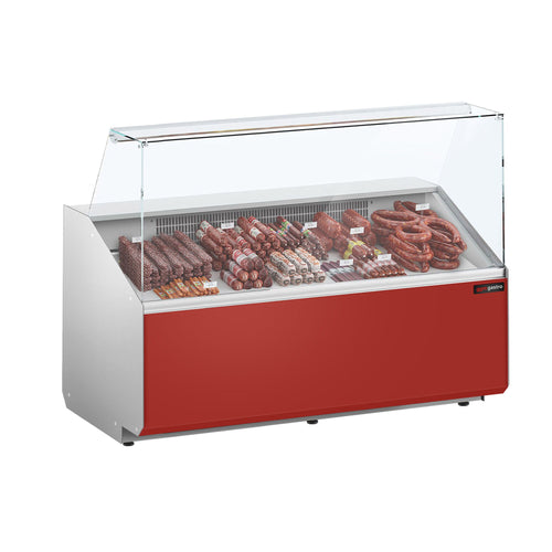 Kylmätiski - 1568x979 mm - 324 l - Väri tummaharmaa - 2 ovea - etulasi Suora