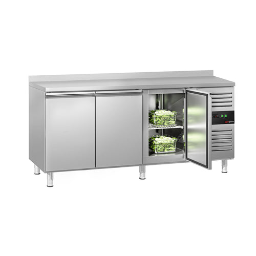 Kylmäpöytä ECO - 1795x700 mm - 282 l - 3 ovea - Takakoroke