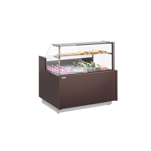 Kylmätiski RIGA - 1370x990 mm - 138 l - 2 ovea - 2 hyllyä