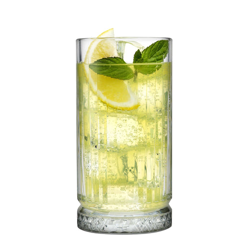 (4 kpl) Long drink ‑lasi – ELYSIA – 445 ml – kirkas