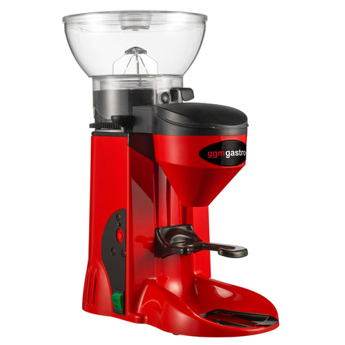 Espressomylly - 1 kg - Melutaso 77 dB - Suora annostelu - Punainen