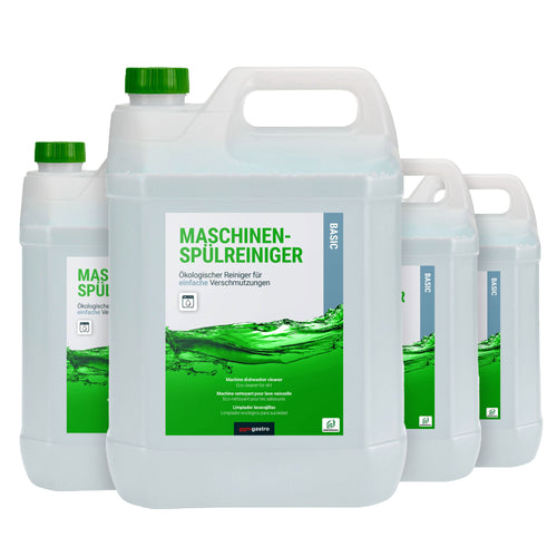 (4 pcs) Dishwasher Detergent Concentrate ECO - for soft to medium water; for heavy soiling - 40L - Eco-friendly & chlorine-free