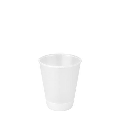 (24 kpl) Uudelleenkäytettävä kuppi - 300ml - läpinäkyvä