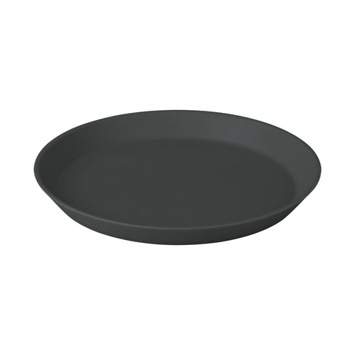 (12 kpl) lautanen - pyöreä - muovi - Ø 205 mm - harmaa